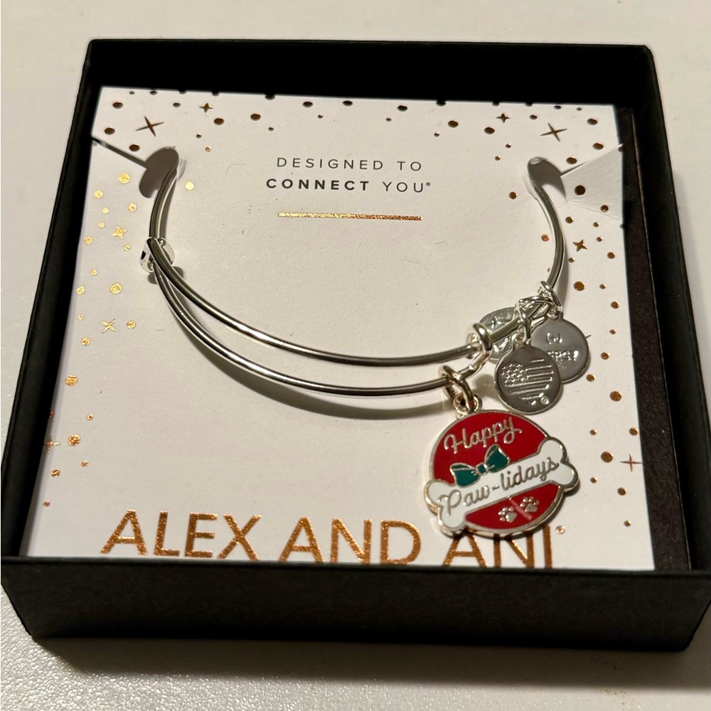 Alex and Ani Christmas Bracelet